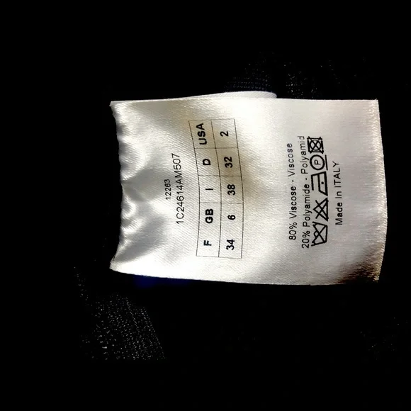 Christian Dior John Galliano Y2K Coquette Black Knit Lace layered Mini Dress - Picture 7 of 16